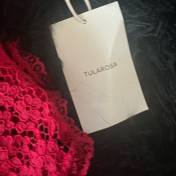 Red Ruffle Dress in XS - Picture 6 of 6